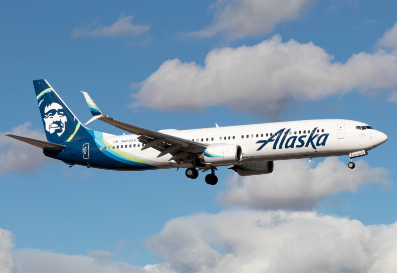 Photo of N474AS - Alaska Airlines Boeing 737-900ER at BOI on AeroXplorer Aviation Database