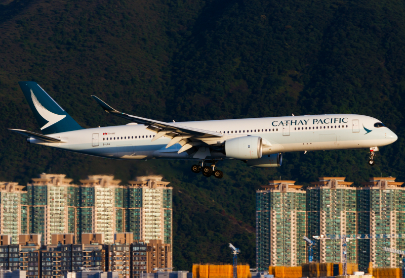 Photo of B-LQA - Cathay Pacific Airbus A350-900 at HKG on AeroXplorer Aviation Database