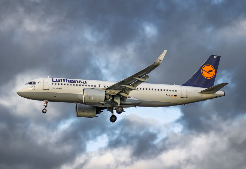 Photo of D-AINF - Lufthansa Airbus A320NEO at LHR on AeroXplorer Aviation Database