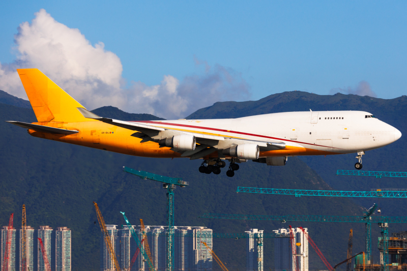 Photo of ER-BAJ - Aerotranscargo  Boeing 747-400F at HKG on AeroXplorer Aviation Database