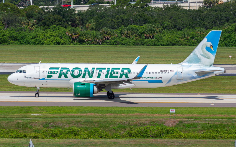 Photo of N324FR - Frontier Airlines Airbus A320NEO at TPA on AeroXplorer Aviation Database
