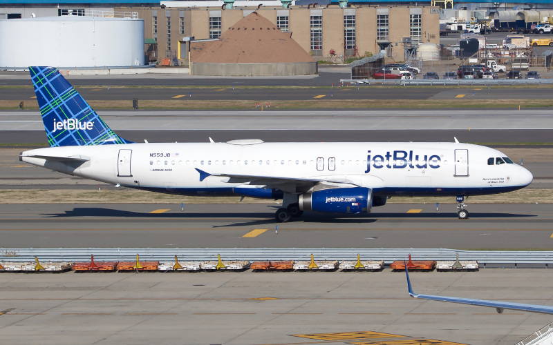 Photo of N559JB - JetBlue Airways Airbus A320 at JFK on AeroXplorer Aviation Database