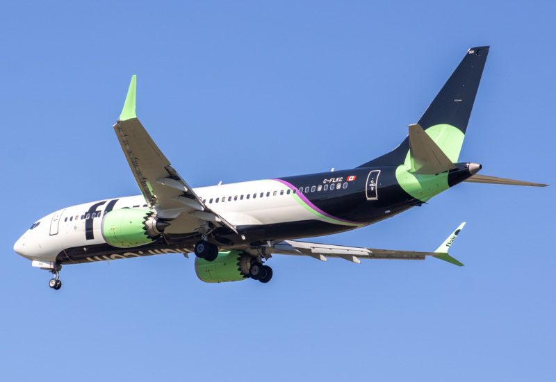 Photo of C-FLKC - Flair Airlines Boeing 737 MAX 8 at YVR on AeroXplorer Aviation Database