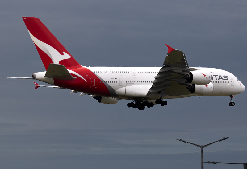 Photo of VH-OQG - Qantas Airways Airbus A380-800 at LHR on AeroXplorer Aviation Database
