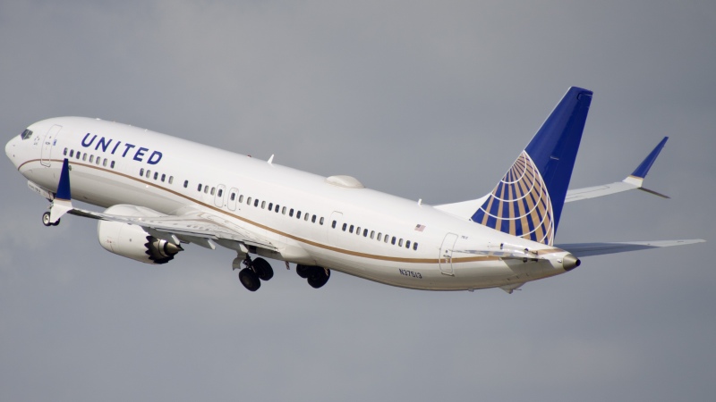 Photo of N37513 - United Airlines Boeing 737 MAX 9 at IAH on AeroXplorer Aviation Database