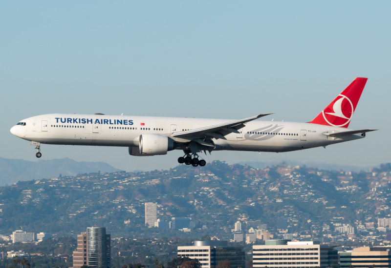 Photo of TC-JJH - Turkish Airlines Boeing 777-300ER at LAX on AeroXplorer Aviation Database