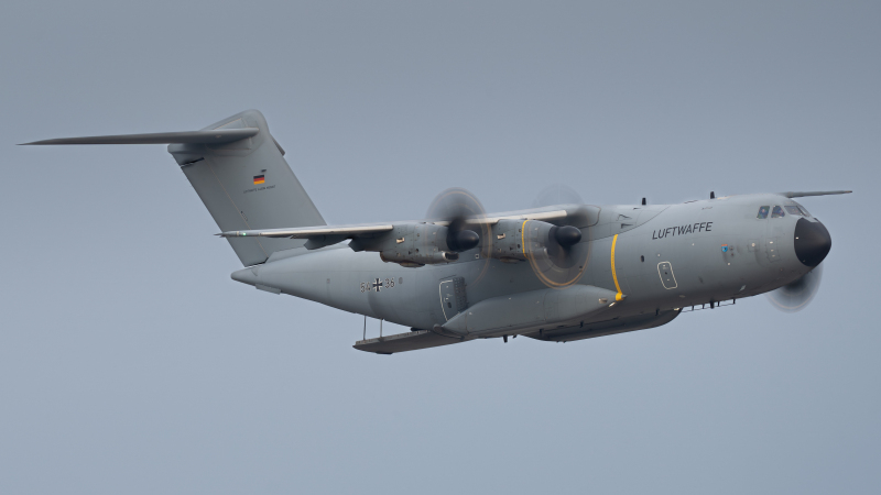 Photo of 54+36 - Luftwaffe Airbus A400M at N/A on AeroXplorer Aviation Database