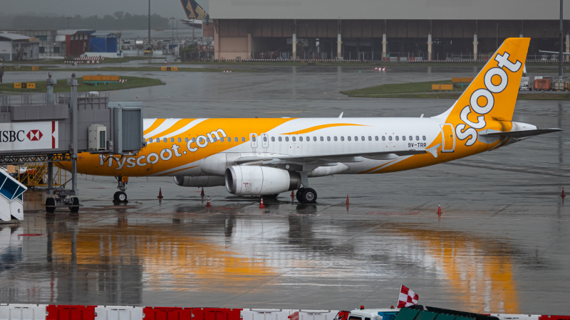 Photo of 9V-TRR - Scoot Airbus A320-232 at SIN on AeroXplorer Aviation Database