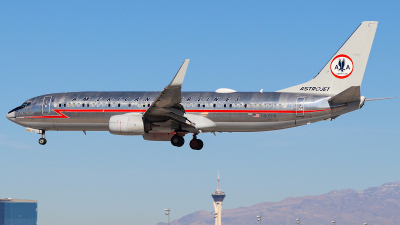 Photo of N905NN - American Airlines Boeing 737-800 at LAS on AeroXplorer Aviation Database