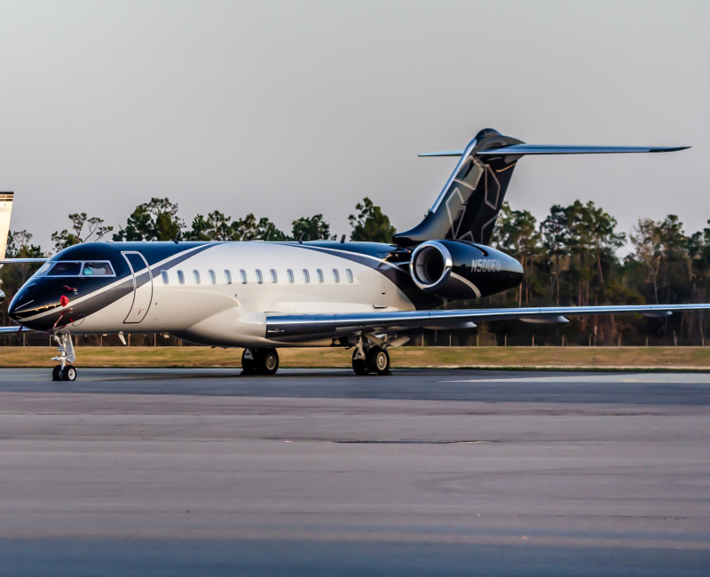 Photo of N500EU - PRIVATE Bombardier Global 6000 at ECP on AeroXplorer Aviation Database
