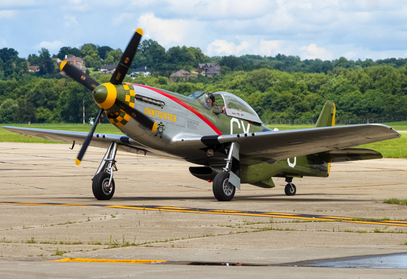 Photo of N5428V - PRIVATE North American P-51 Mustang at LUK on AeroXplorer Aviation Database