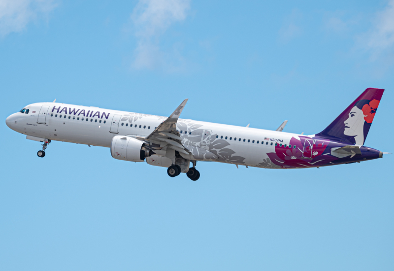 Photo of N204HA - Hawaiian Airlines Airbus A321NEO at HNL on AeroXplorer Aviation Database