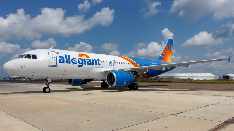 Photo of N245NV - Allegiant Air Airbus A320 at PIE on AeroXplorer Aviation Database