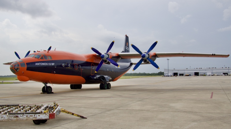 Photo of UR-CKM - CAVOK AIR Antonov An-12BP at IAH on AeroXplorer Aviation Database