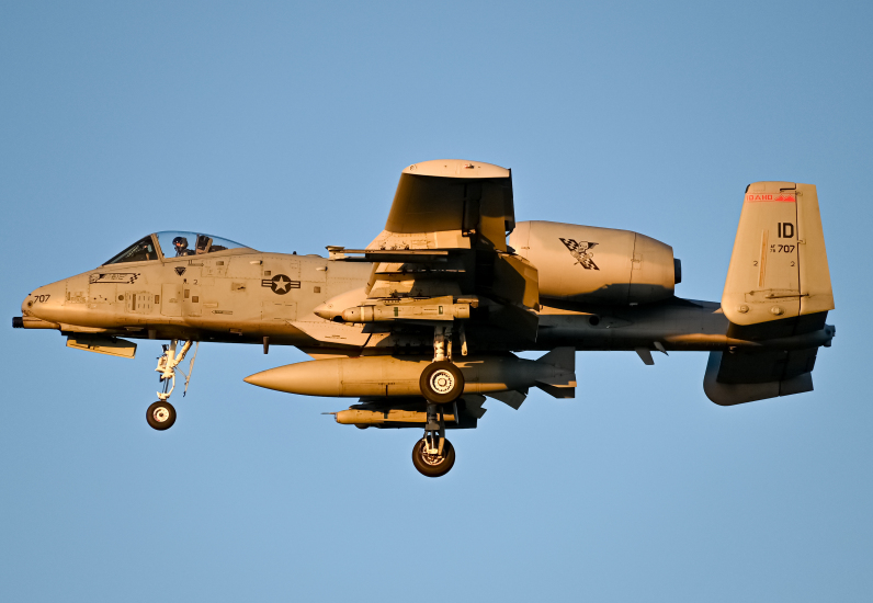 Photo of 78-0707 - USAF - United States Air Force Fairchild A-10 Thunderbolt at NZY on AeroXplorer Aviation Database