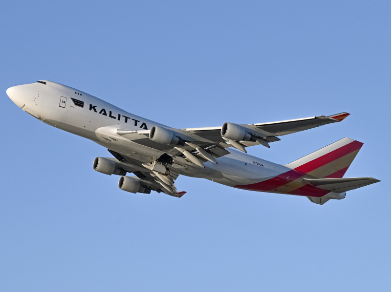 Photo of N706CK - Kalitta Air  Boeing 747-400F at LAX on AeroXplorer Aviation Database