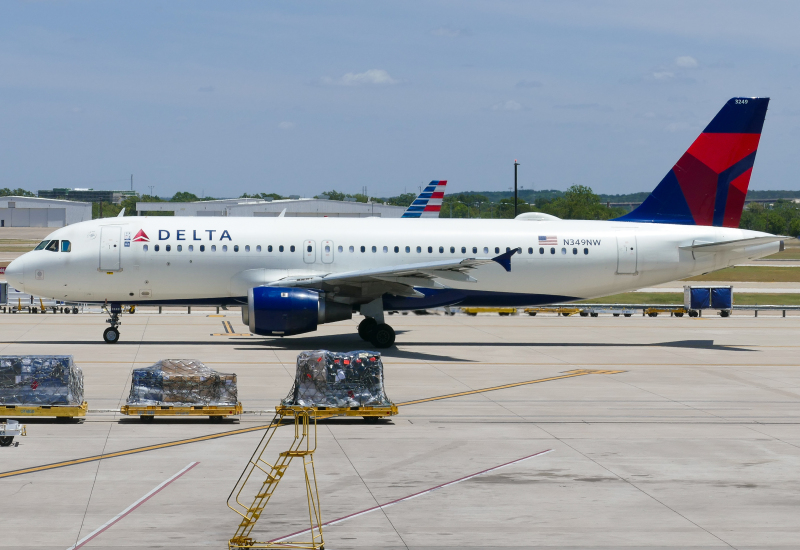 Photo of N349NW - Delta Airlines Airbus A320 at AUS on AeroXplorer Aviation Database