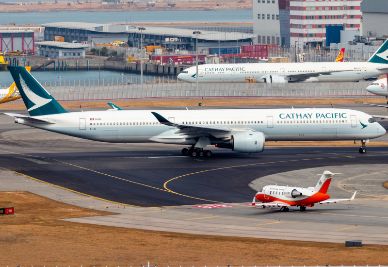 Photo of B-LXI - Cathay Pacific Airbus A350-1000 at HKG on AeroXplorer Aviation Database