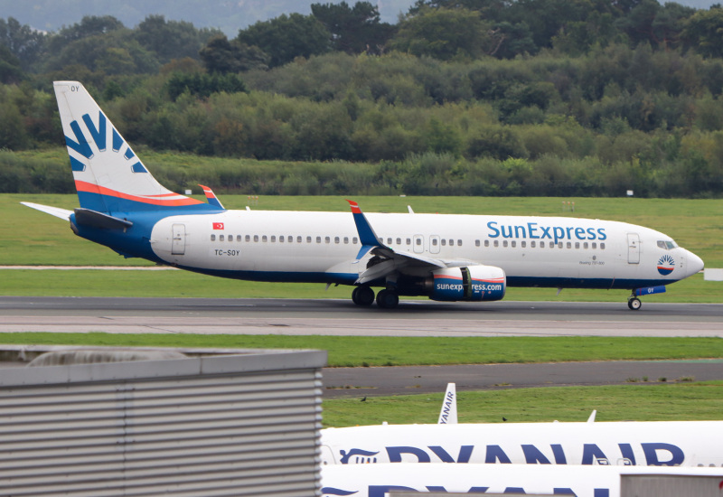 Photo of TC-SOY - SunExpress Boeing 737-800 at MAN on AeroXplorer Aviation Database