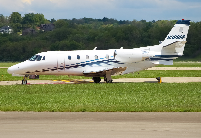 Photo of N328RP - PRIVATE Cessna 560XL Citation Excel at LUK on AeroXplorer Aviation Database