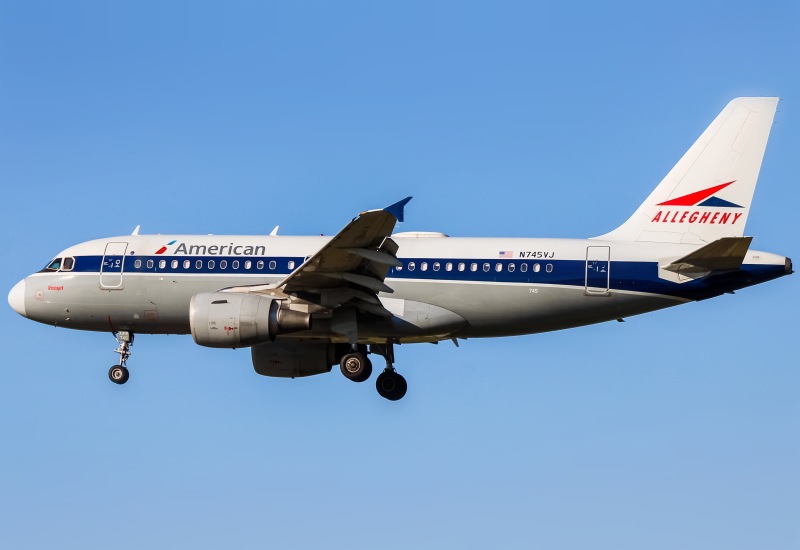 Photo of N745VJ - American Airlines Airbus A319 at BWI on AeroXplorer Aviation Database