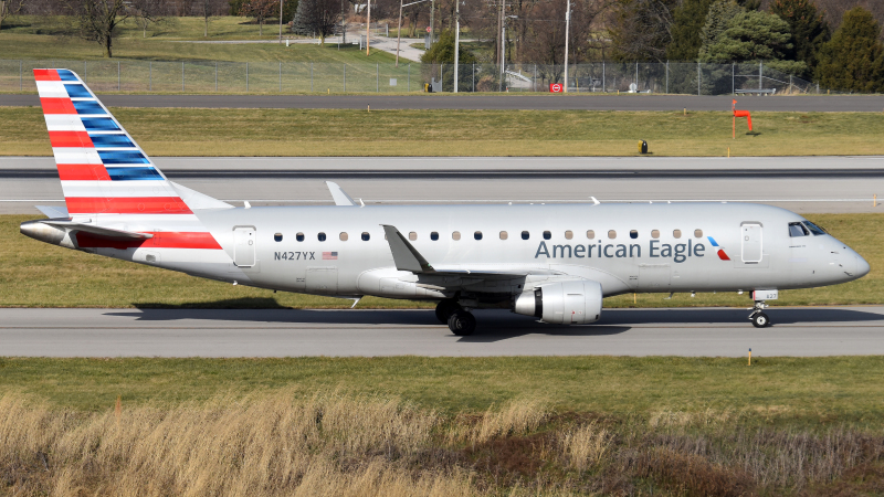 Photo of N427YX - American Eagle Embraer E175 at CMH on AeroXplorer Aviation Database