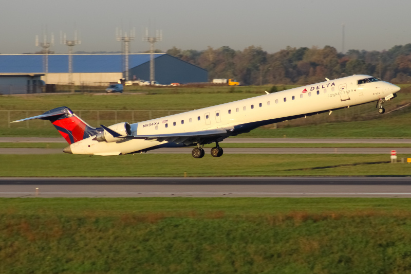 Photo of N934XJ - Delta Connection Mitsubishi CRJ-900 at CVG on AeroXplorer Aviation Database