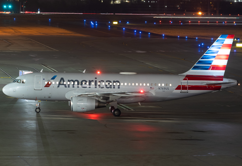 Photo of N769US - American Airlines Airbus A319 at CMH on AeroXplorer Aviation Database