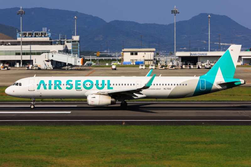 Photo of HL7212 - Air Seoul Airbus A321-200 at TAK on AeroXplorer Aviation Database