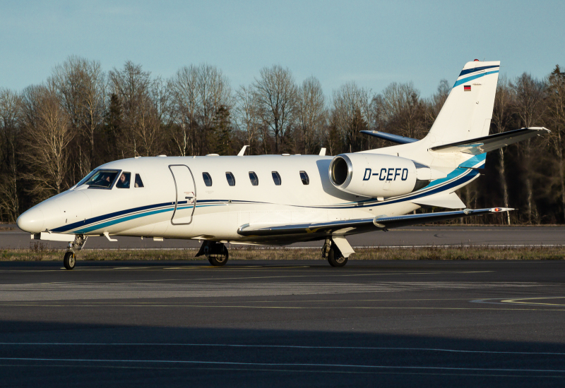 Photo of D-CEFO - Air Hamburg Cessna Citation 560XL Excel at TRF on AeroXplorer Aviation Database