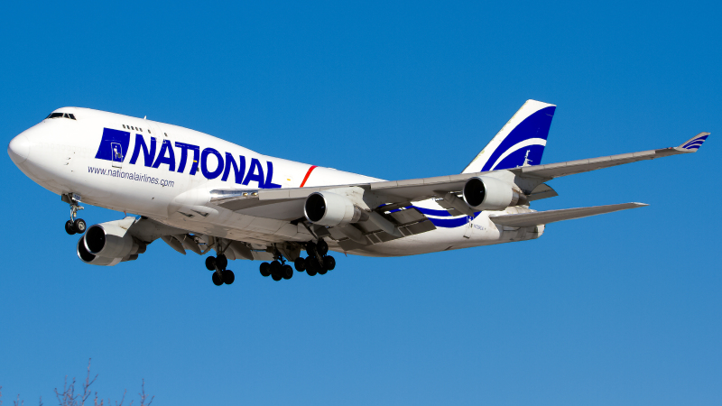 Photo of N729CA - National Airlines Boeing 747-400 at ORD on AeroXplorer Aviation Database