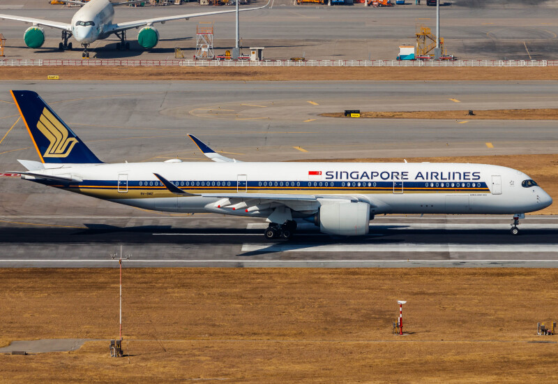 Photo of 9V-SMZ - Singapore Airlines Airbus A350-900 at HKG on AeroXplorer Aviation Database