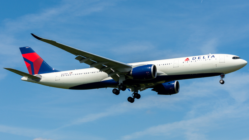 Photo of N421DX - Delta Airlines Airbus A330-900 at LHR on AeroXplorer Aviation Database