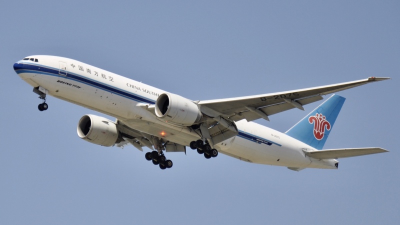 Photo of B-2075 - China Southern Airlines Boeing 777-F at ORD on AeroXplorer Aviation Database