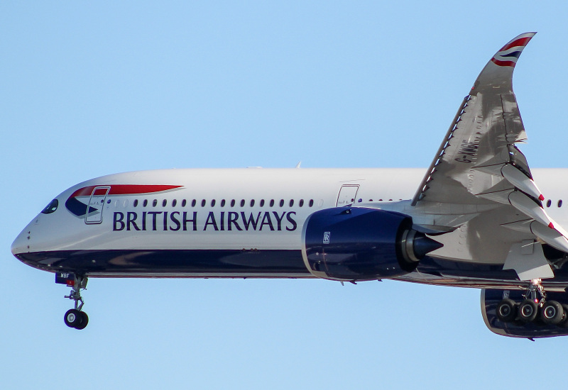 Photo of G-XWBF - British Airways Airbus A350-1000 at ORD on AeroXplorer Aviation Database