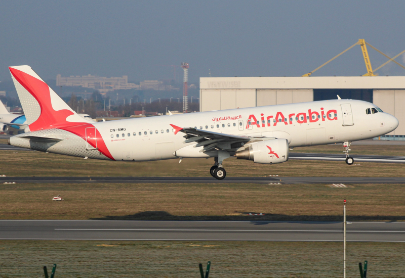 Photo of CN-NMG - Air Arabia Airbus A320 at BRU on AeroXplorer Aviation Database
