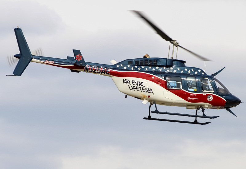 Photo of N325AE - Air Evac Lifeteam Bell 206 at LUK  on AeroXplorer Aviation Database