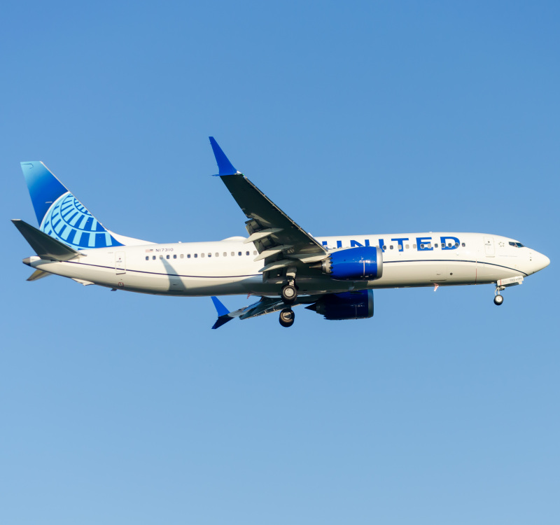 Photo of N17310 - United Airlines Boeing 737 MAX 8 at EWR on AeroXplorer Aviation Database