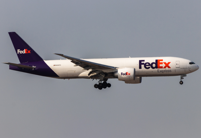 Photo of N888FD - FedEx Boeing 777-F at HKG on AeroXplorer Aviation Database
