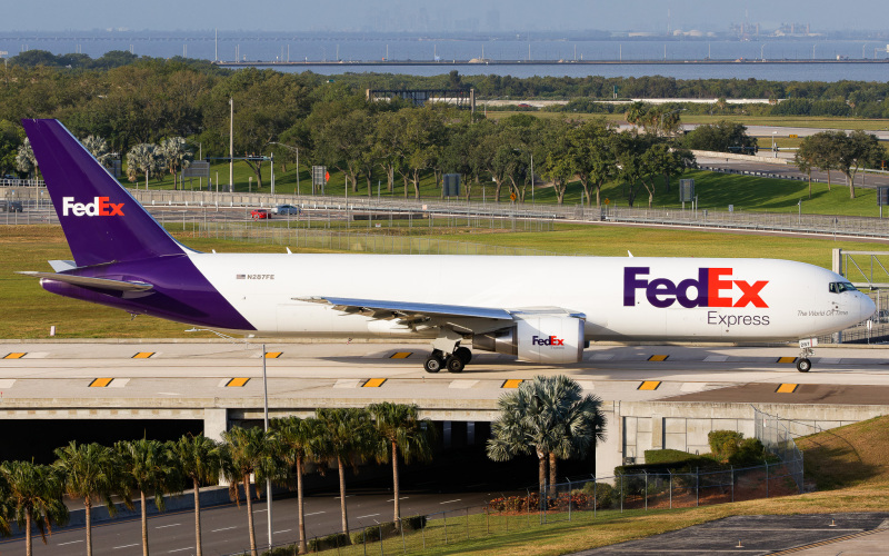 Photo of N287FE - FedEx Boeing 767-300F at TPA on AeroXplorer Aviation Database