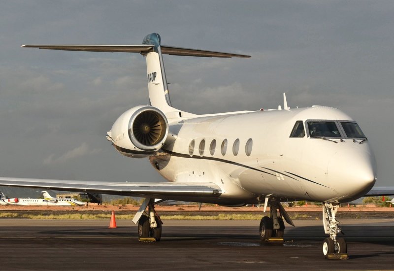 Photo of N4DP - PRIVATE Gulfstream IV at CSL on AeroXplorer Aviation Database