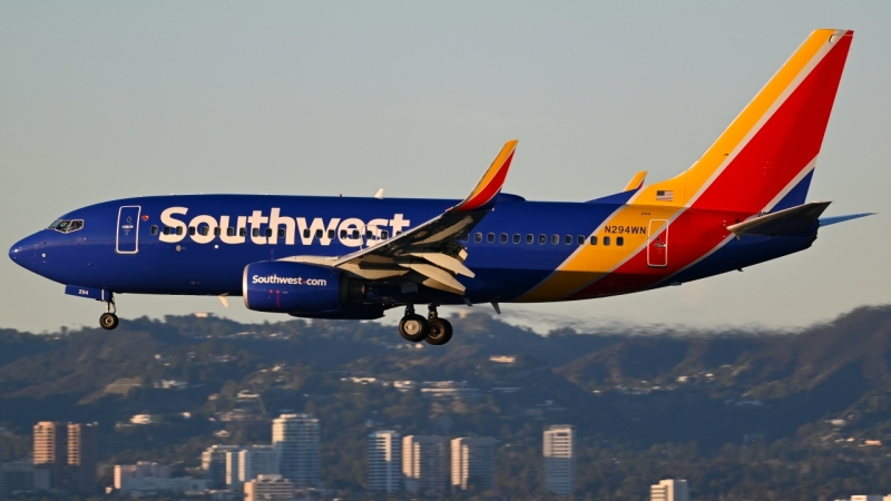 Photo of N294WN - Southwest Airlines Boeing 737-700 at LAX on AeroXplorer Aviation Database