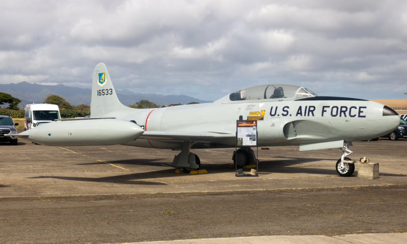 Photo of 16533 - USAF - United States Air Force Lockheed T-33A Shooting Star at PHNP on AeroXplorer Aviation Database