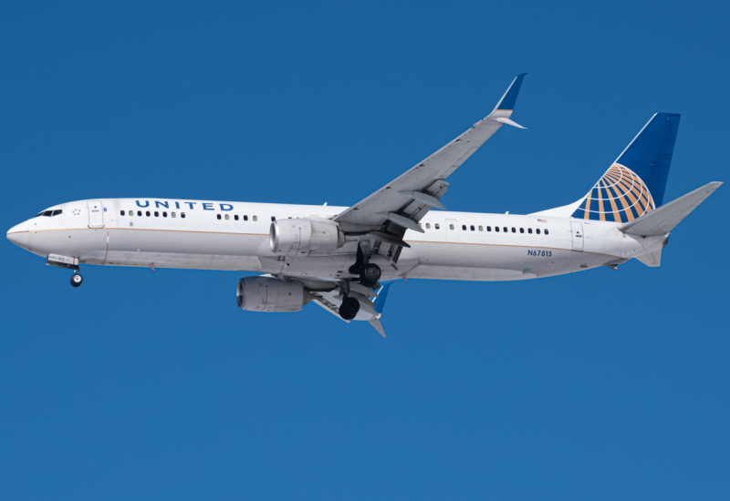 Photo of N67815 - United Airlines Boeing 737-900ER at DEN on AeroXplorer Aviation Database