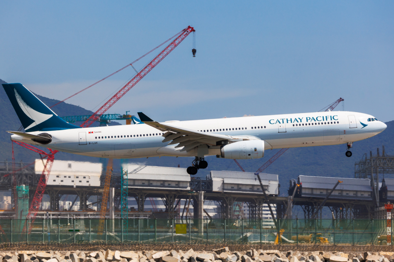 Photo of B-LAK - Cathay Pacific Airbus A330-300 at HKG on AeroXplorer Aviation Database