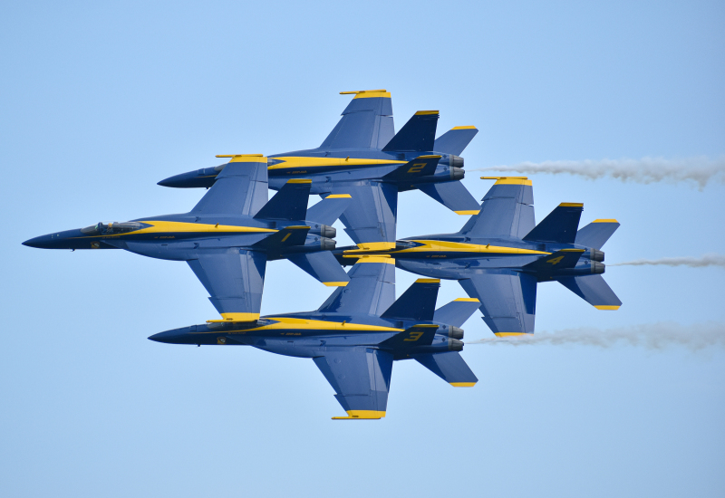 Photo of N/A - Blue Angels F18 at YXU on AeroXplorer Aviation Database