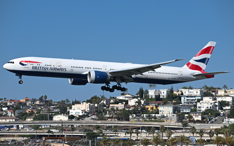 Photo of G-STBL - British Airways Boeing 777-300ER at SAN on AeroXplorer Aviation Database