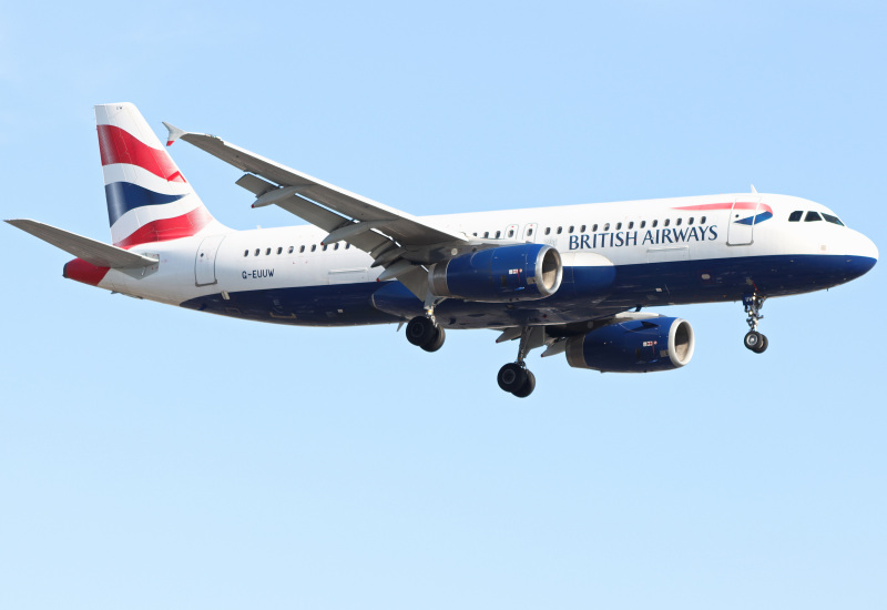 Photo of G-EUUW - British Airways Airbus A320 at LHR on AeroXplorer Aviation Database