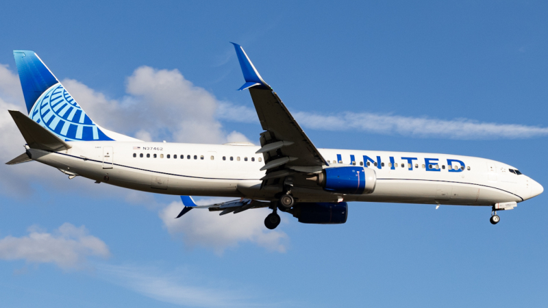Photo of N37462 - United Airlines Boeing 737-800 at TPA on AeroXplorer Aviation Database