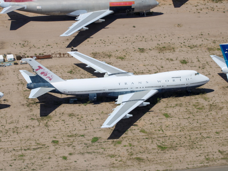 Photo of N129TW - Trans World Airlines Boeing 747-100 at MZJ on AeroXplorer Aviation Database